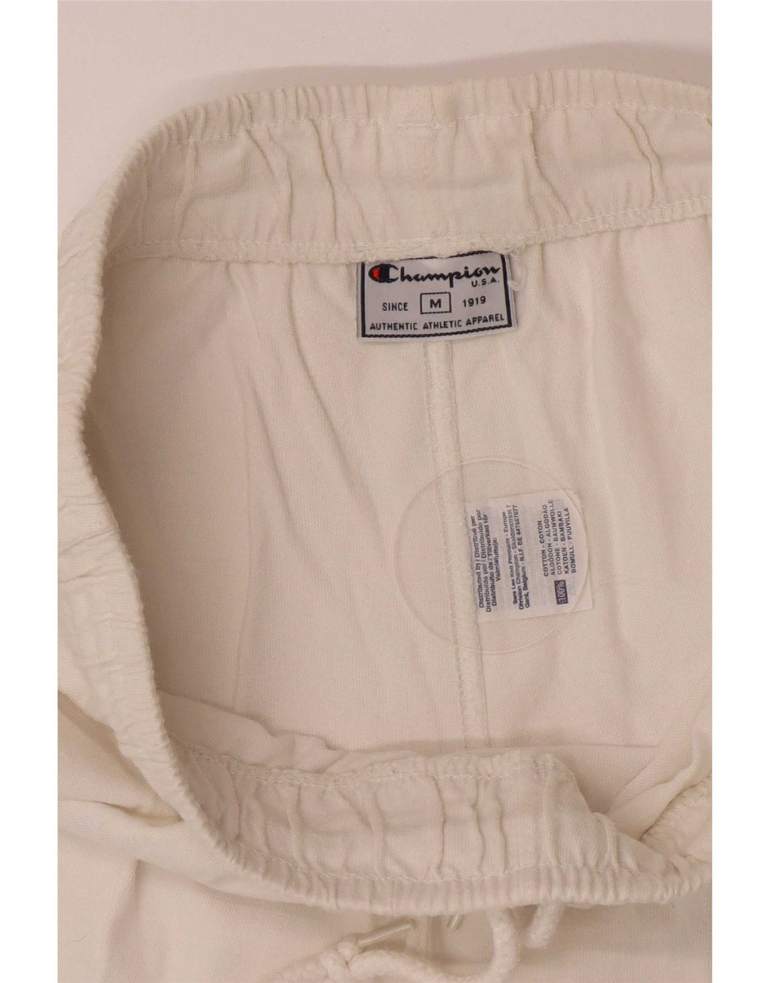 Champion Damen-Trainingshose, UK 12, mittelweiße Baumwolle