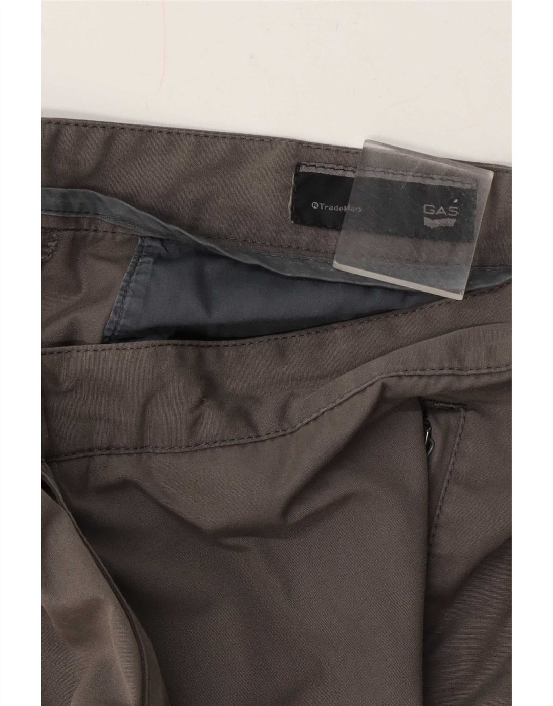 Gas Herren gerade Freizeithose W34 L32 Grau