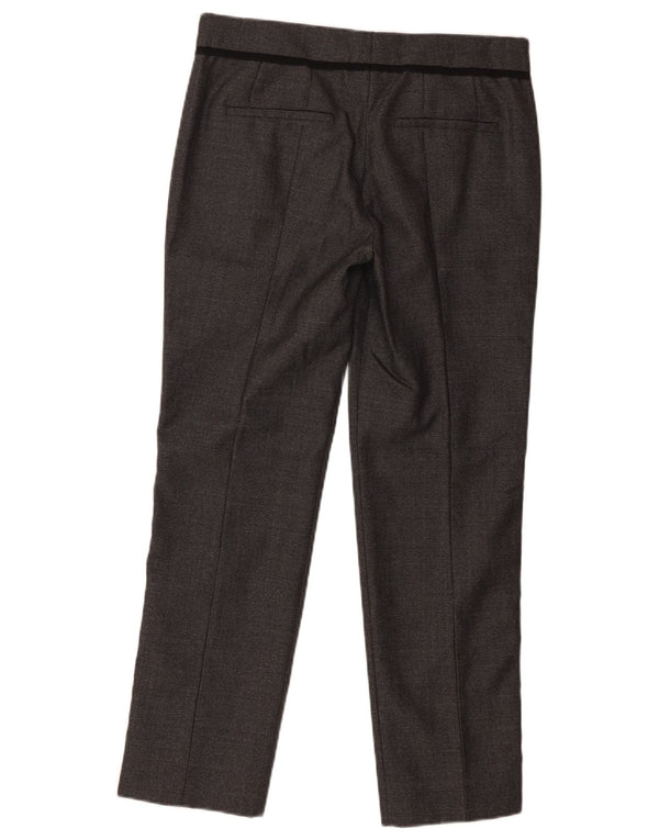 Schmale Freizeithose für Damen von Prada, Größe 40, Größe S, W26, L28, Grau, Farbblock