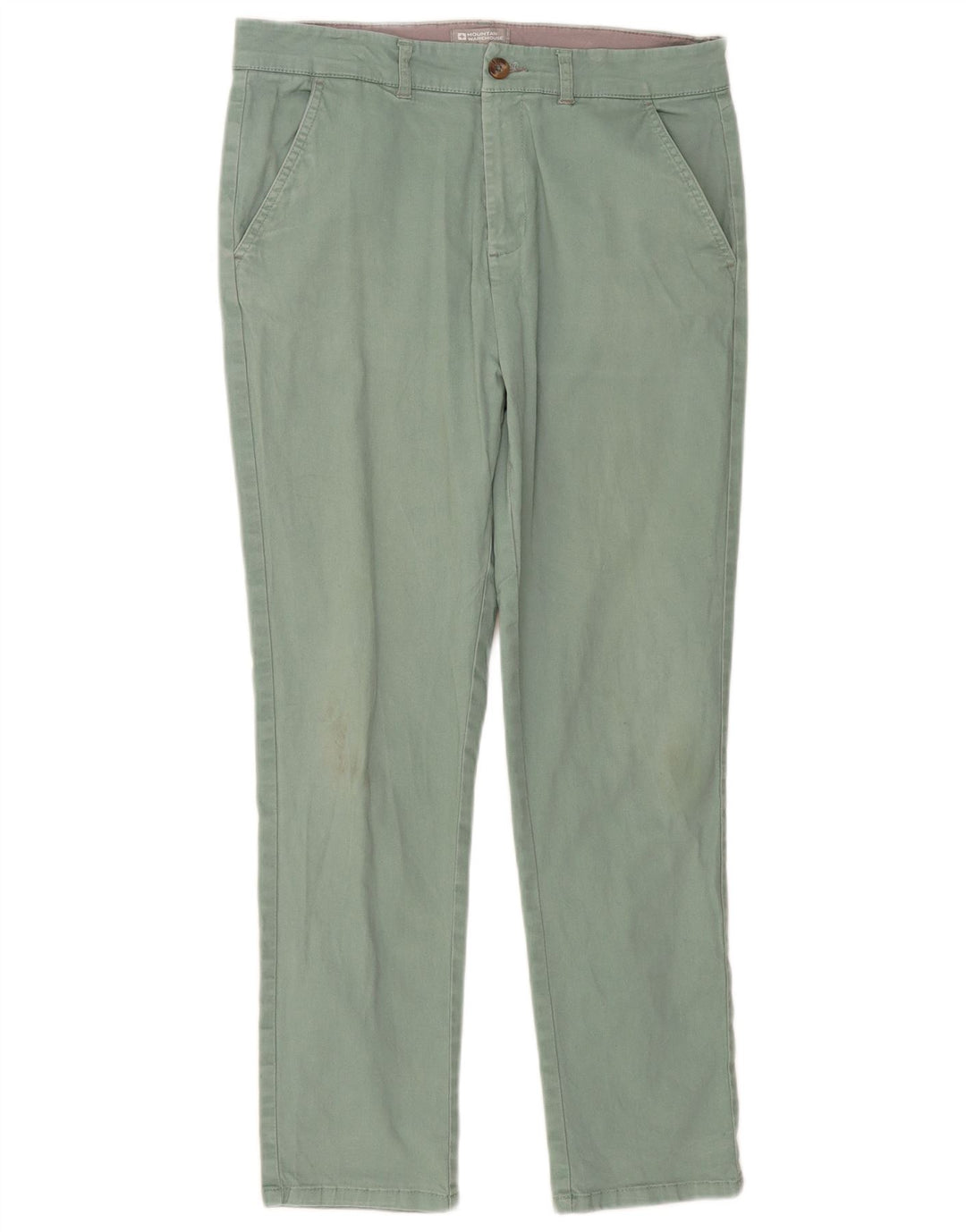 MOUNTAIN WAREHOUSE Slim Chino-Hose für Herren, W32, L29, Grün