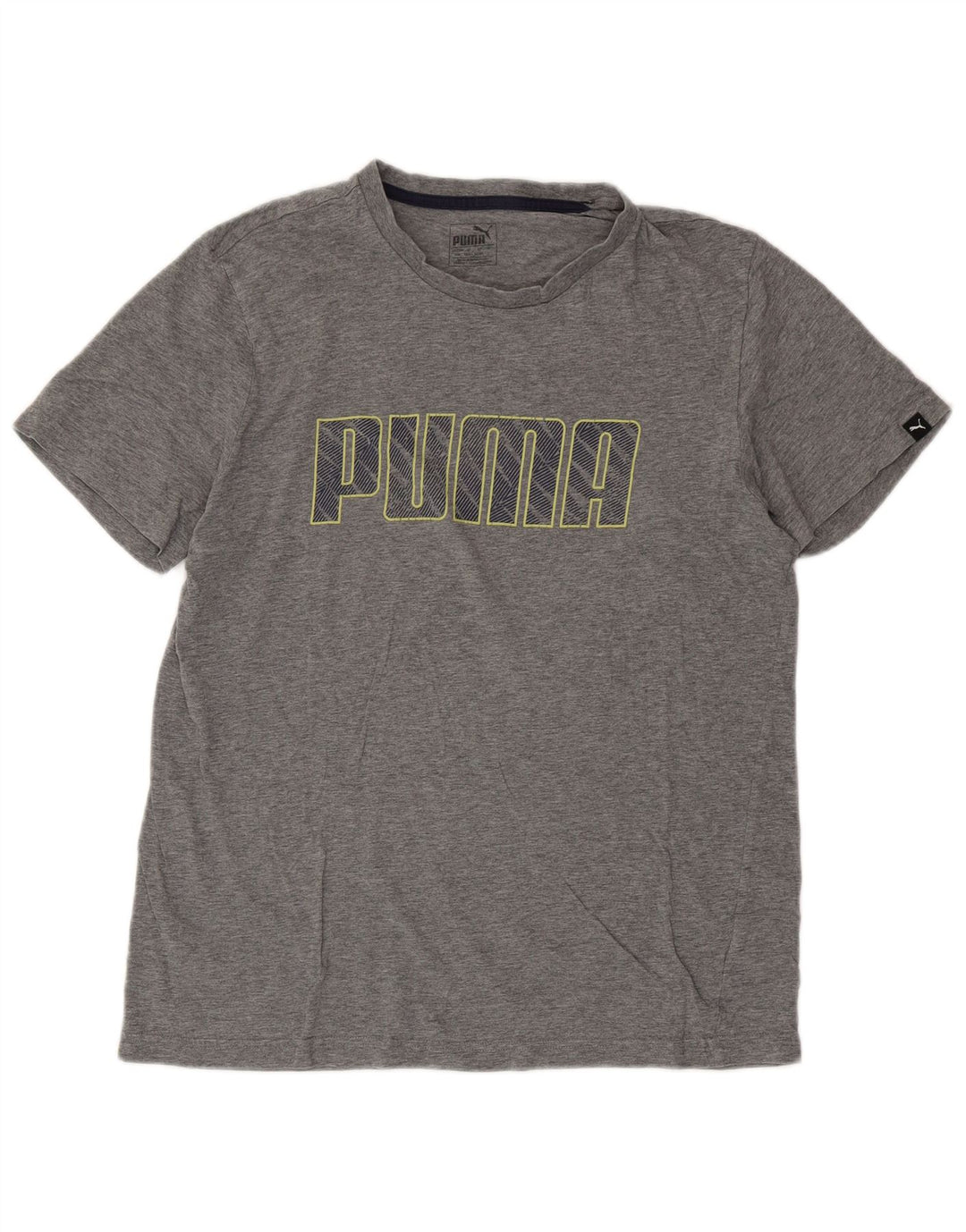 PUMA Herren Graphic T-Shirt Top Large Grau