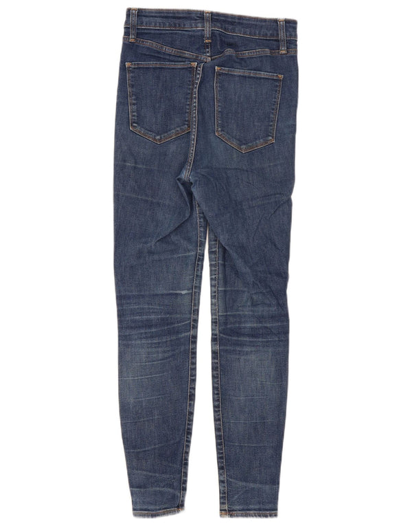 Gap Damen-Jeans mit hoher Taille, Röhrenjeans, W27, L28, blaue Baumwolle
