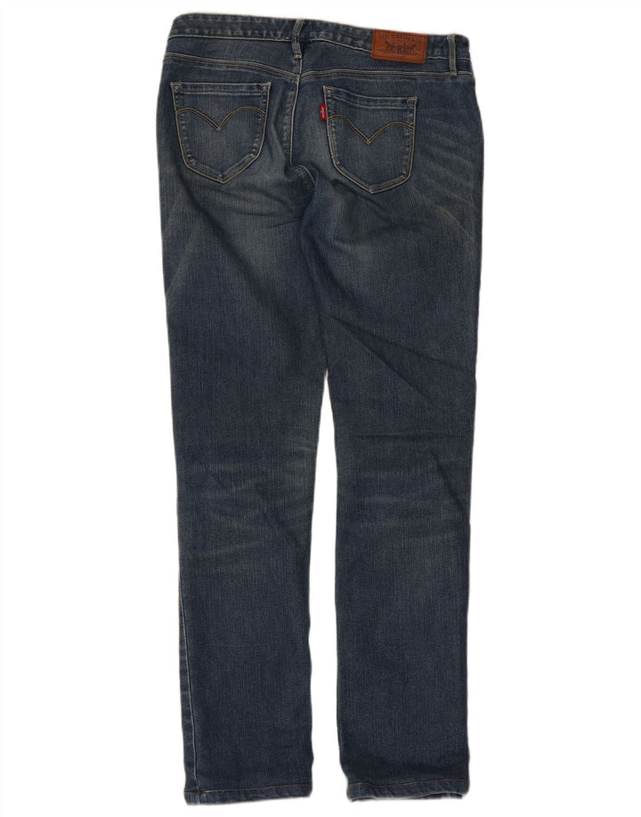 Levi's Damen Slim Jeans W28 L31 Blaue Baumwolle