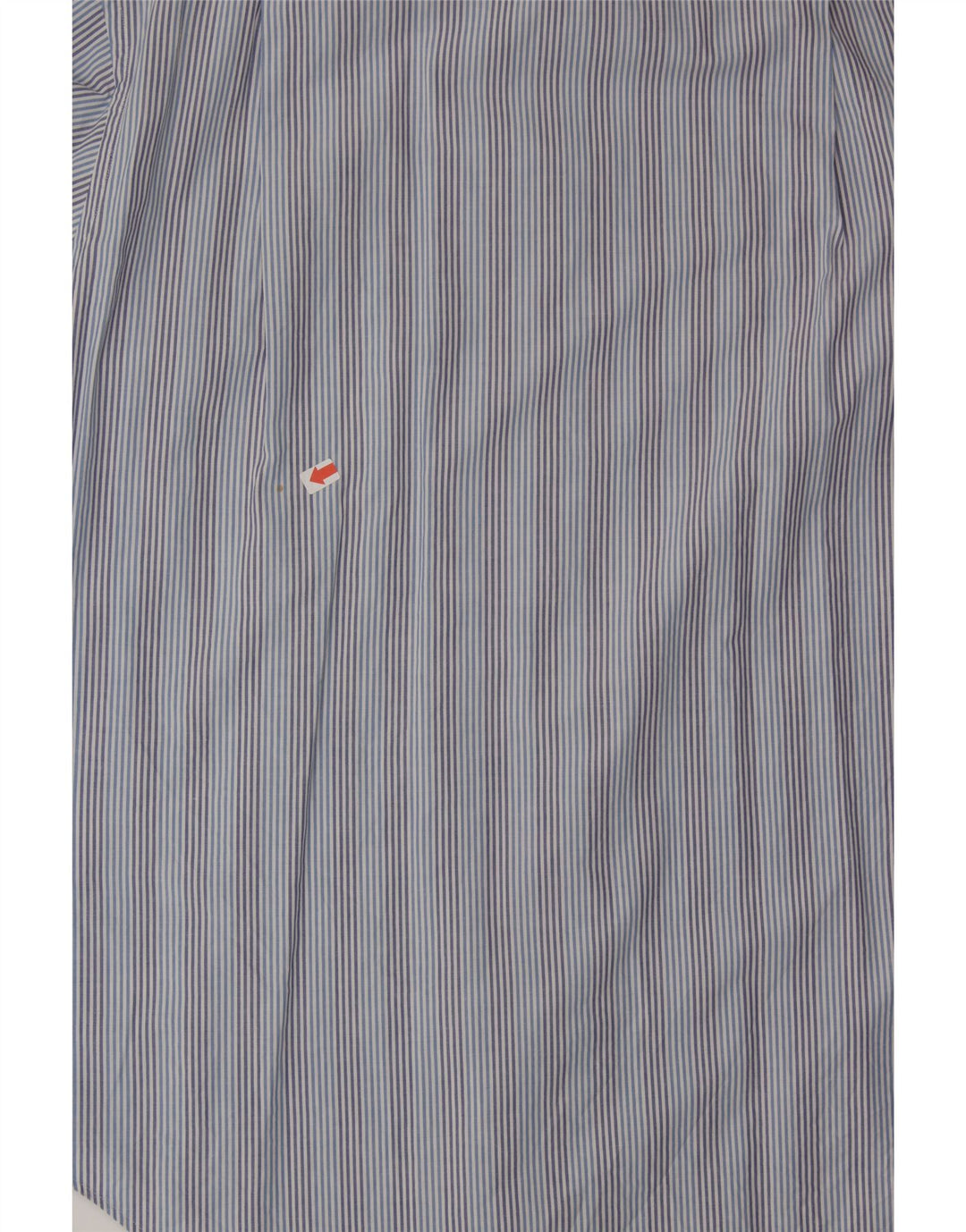 NAUTICA Mens Shirt Size 16 1/2 Large Blue Striped Cotton Vintage Nautica and Second-Hand Nautica from Messina Hembry 