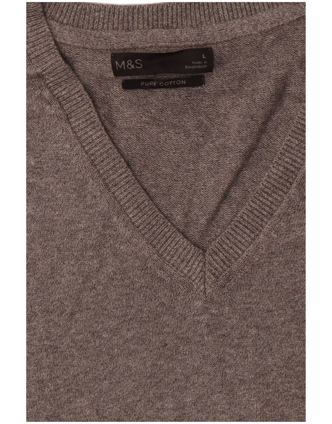 Marks & Spencer Herren-Tanktop aus grauer Baumwolle