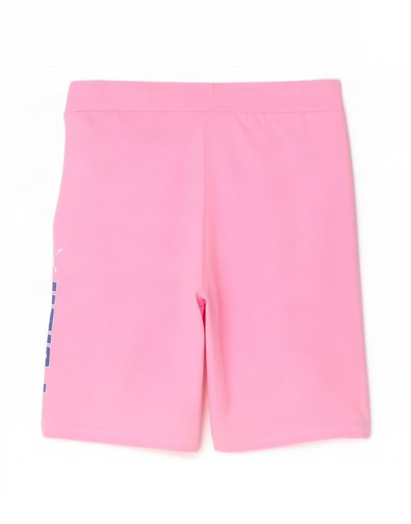 Puma Mädchen Graphic Sport Shorts 15–16 Jahre rosa Baumwolle