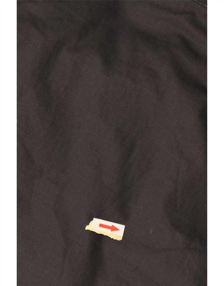 Superdry Herren-Windbreakerjacke mit Kapuze, UK 40, großes marineblaues Logo