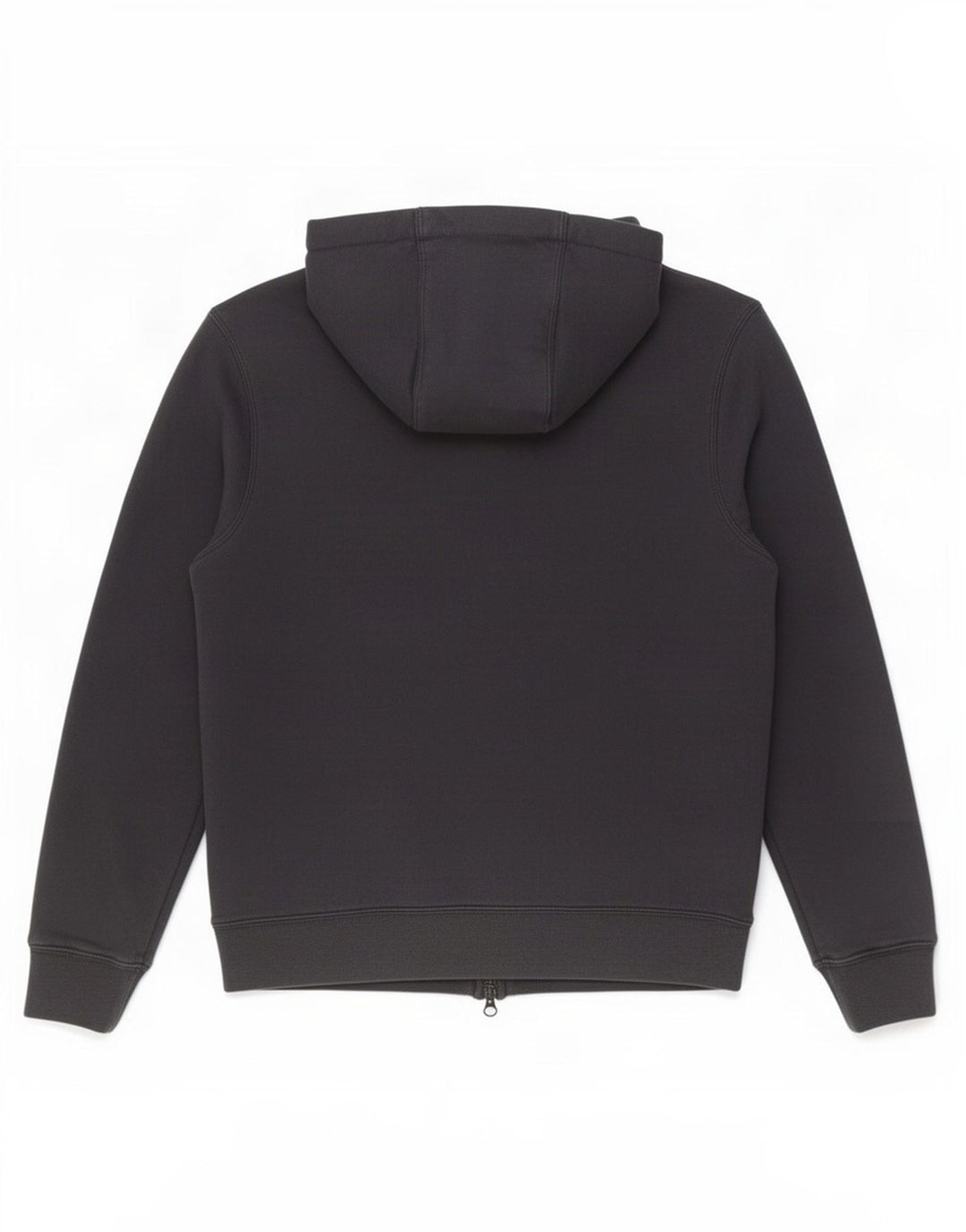 Nike Herren-Kapuzenpullover mit Reißverschluss, mittelschwarz, Baumwolle