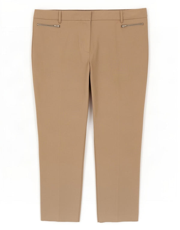 Marks & Spencer Gerade geschnittene Damenhose UK 18 XL W38 L26 Beige