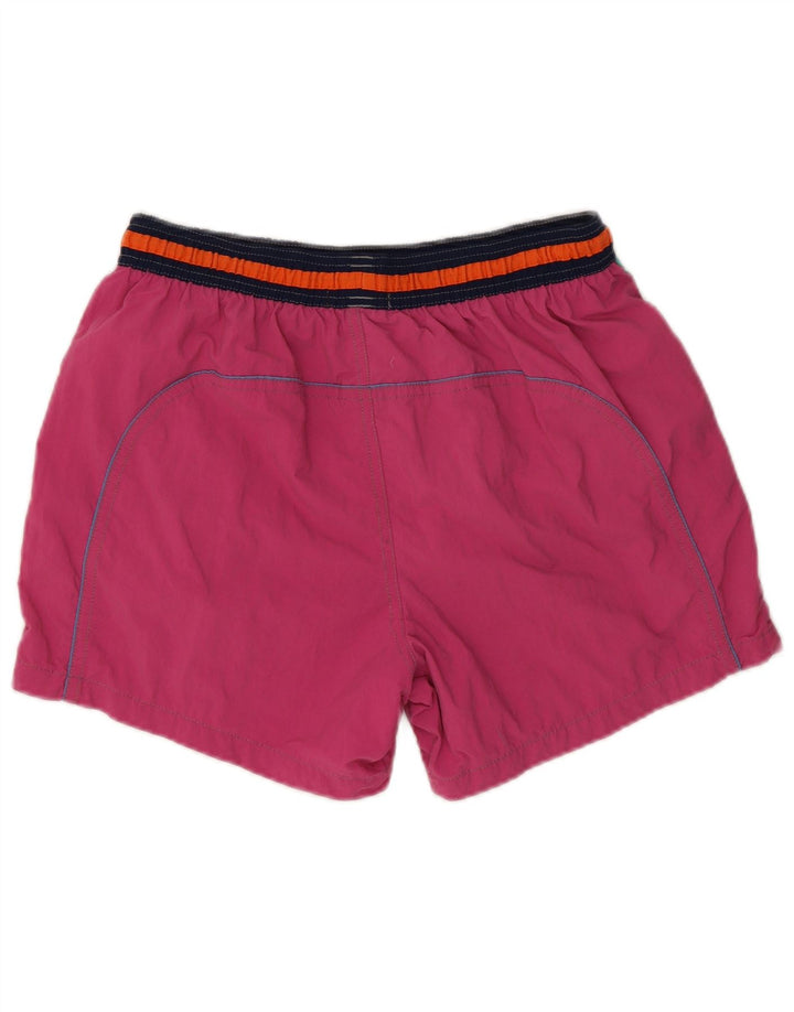 Byblos Herren-Badeshorts IT 50 Mittelrosa Colourblock-Polyamid