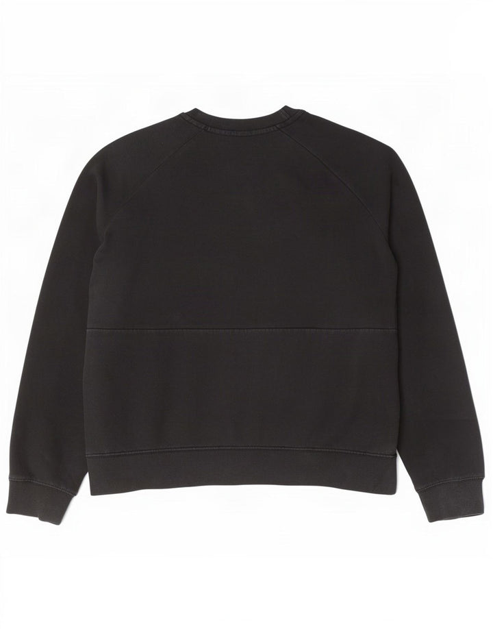 Nike Herren-Sweatshirt mit Grafik, mittelgroß, Schwarz, Colourblock-Baumwolle