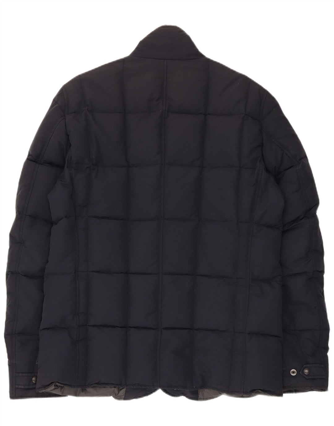 Woolrich Wattierte Herrenjacke UK 38 Mittelmarineblaue Baumwolle