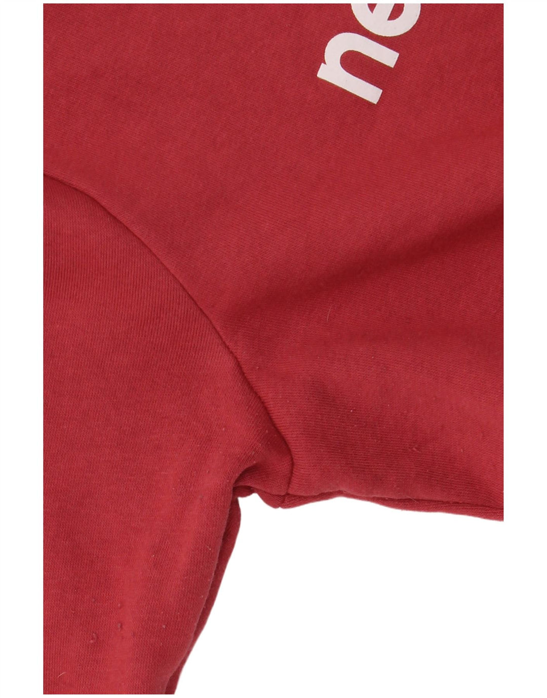 New Balance Herren-Sweatshirt mit Grafik, Größe S, Rot, Baumwolle