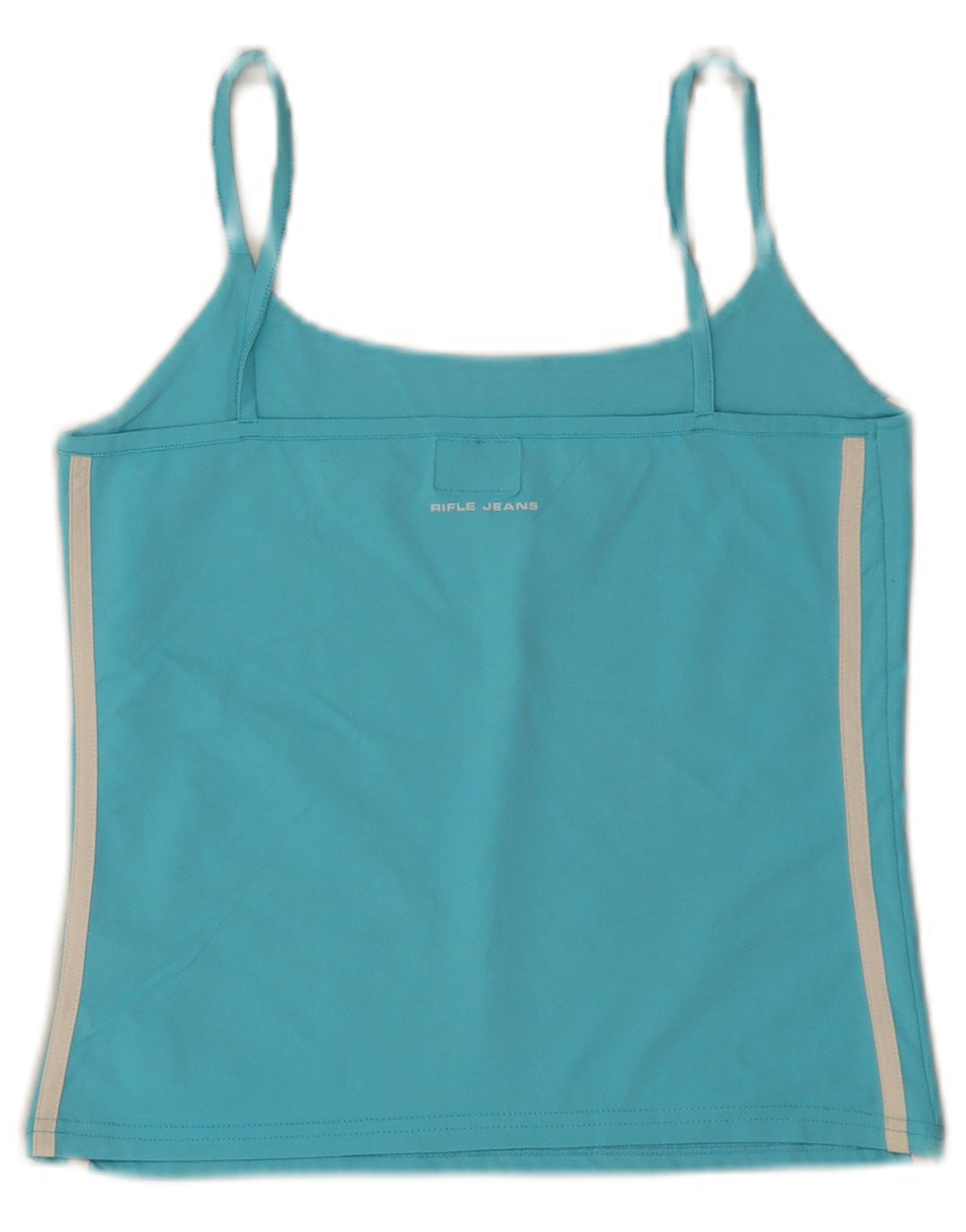 Rifle Damen Crop Cami Top UK 14 Large Blau