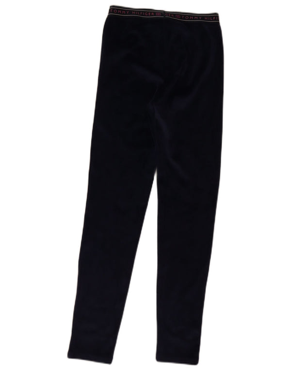 Tommy Hilfiger Mädchen-Leggings mit Grafik, 15–16 Jahre, marineblaues Polyester