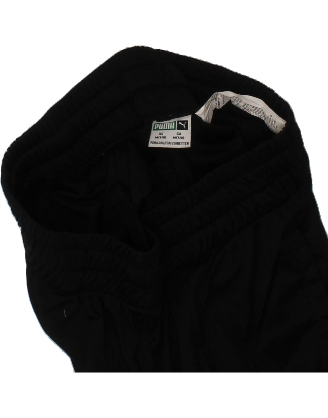 PUMA Boys Graphic Sport Shorts 7-8 Years Medium  Black Polyester Vintage Puma and Second-Hand Puma from Messina Hembry 