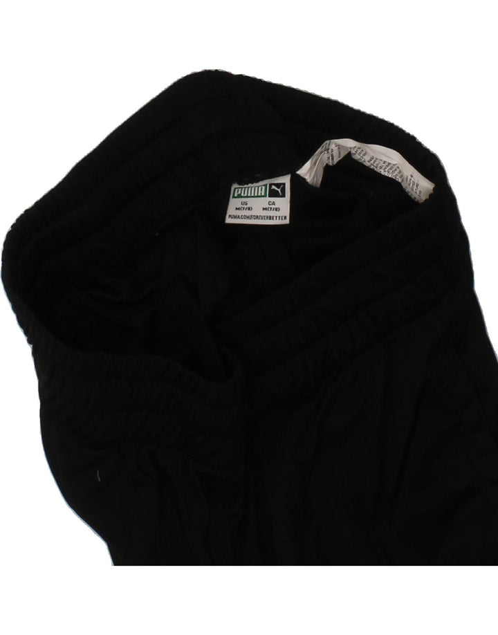 PUMA Boys Graphic Sport Shorts 7-8 Years Medium  Black Polyester Vintage Puma and Second-Hand Puma from Messina Hembry 