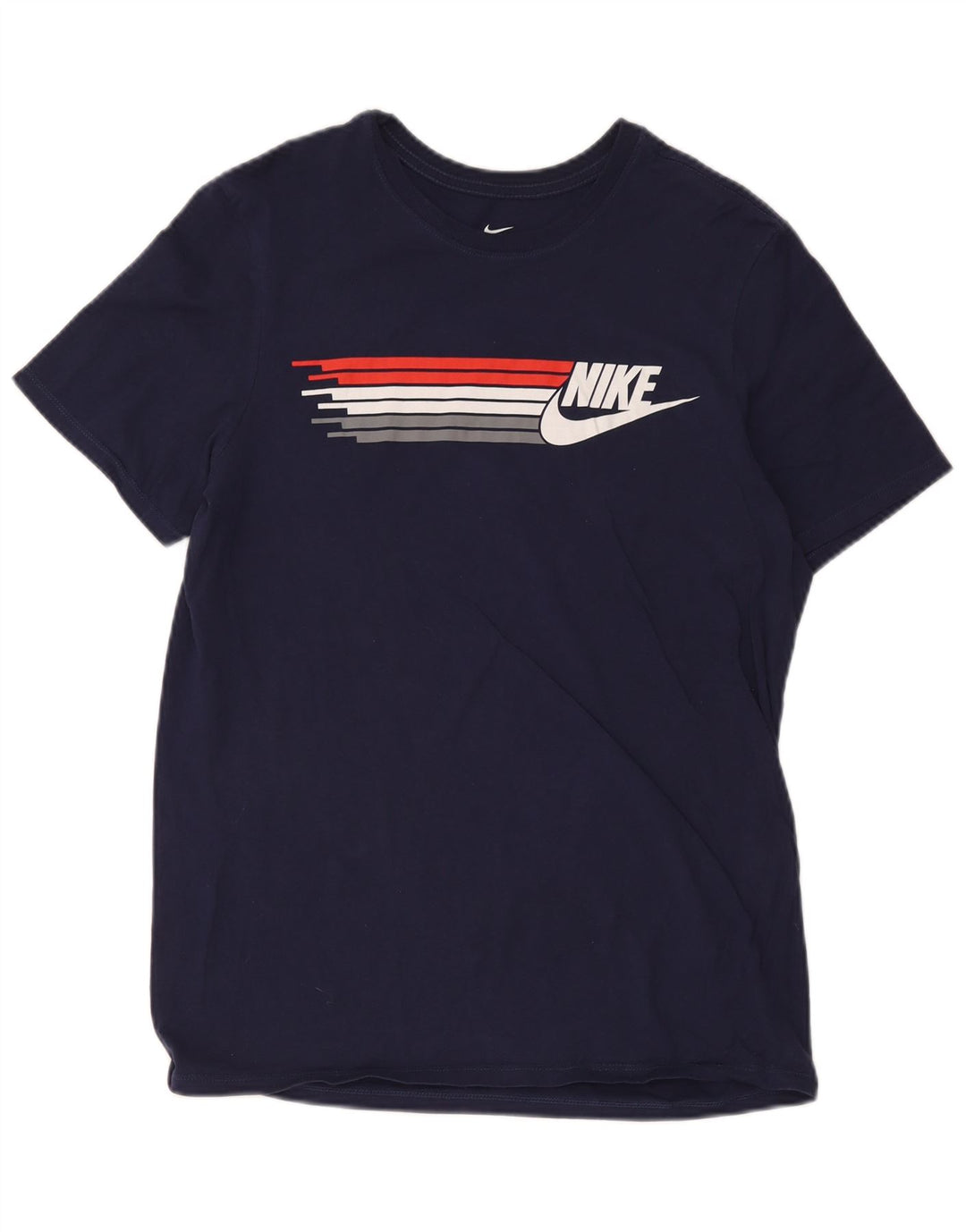 Nike Herren-T-Shirt mit sportlichem Schnitt und Grafik, mittelgroß, Marineblau