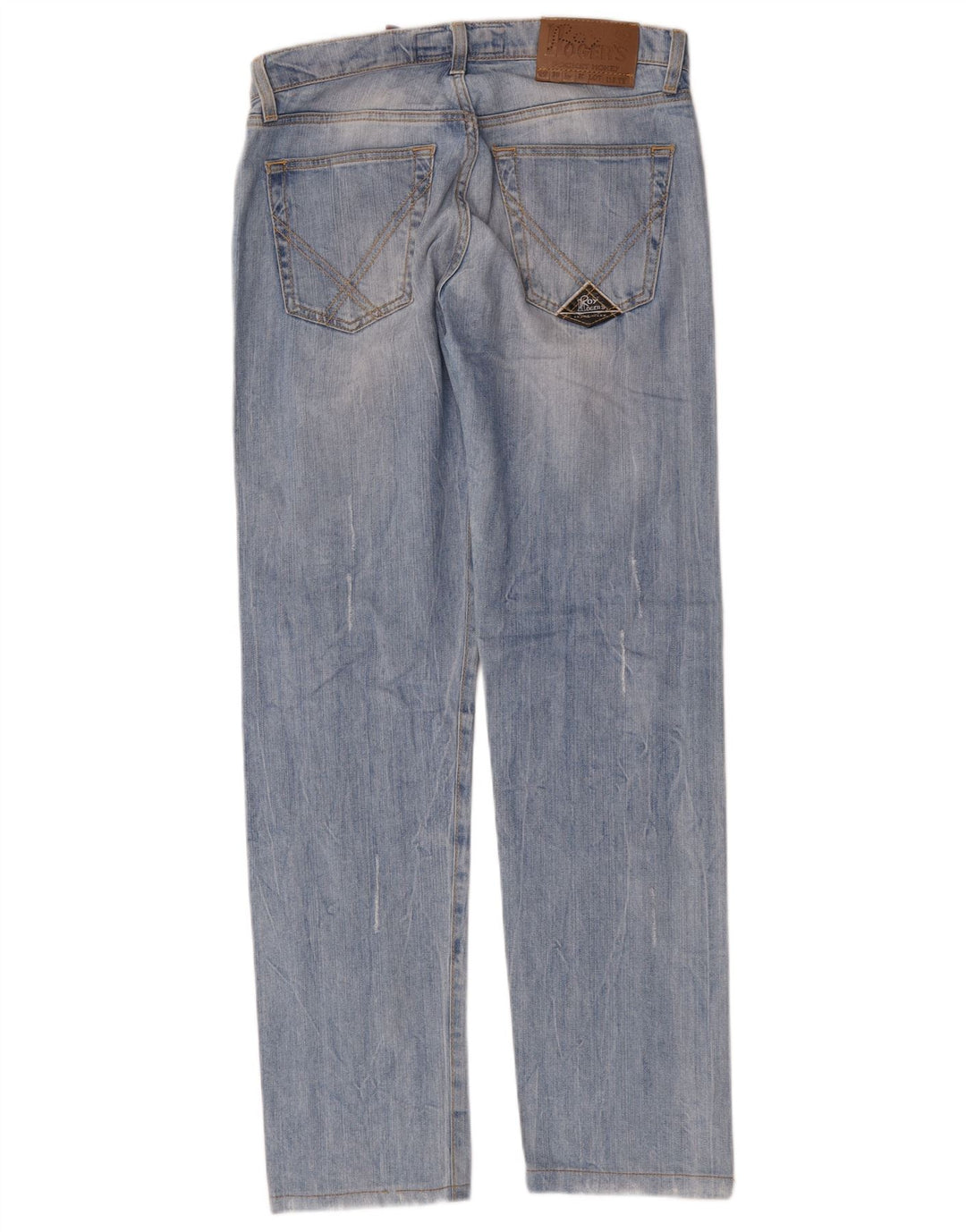 Roy Rogers Herren Straight Jeans W30 L31 Blaue Baumwolle