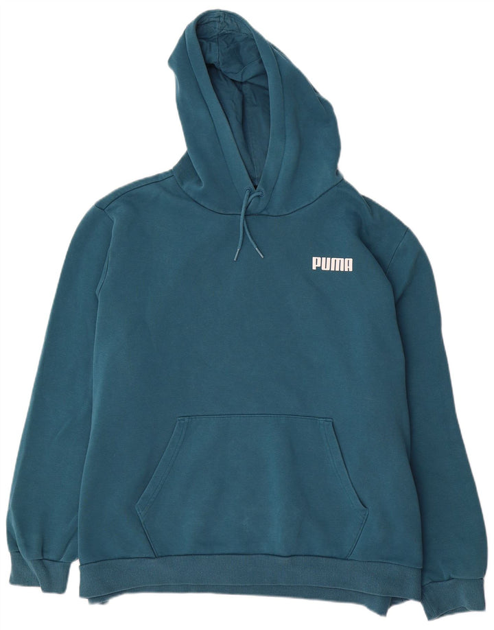 PUMA Herren Kapuzenpullover 2XL Blau Polyester