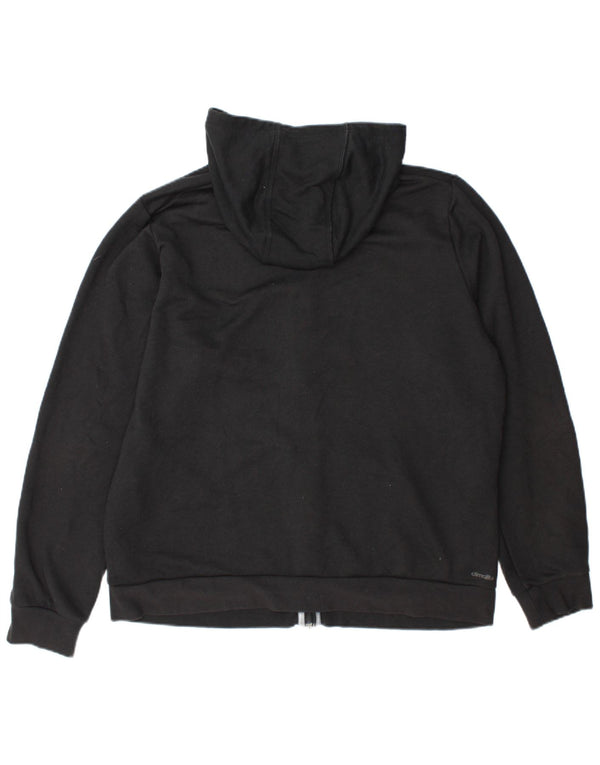 Adidas Herren Graphic Zip Hoodie Pullover XL Grau Polyester