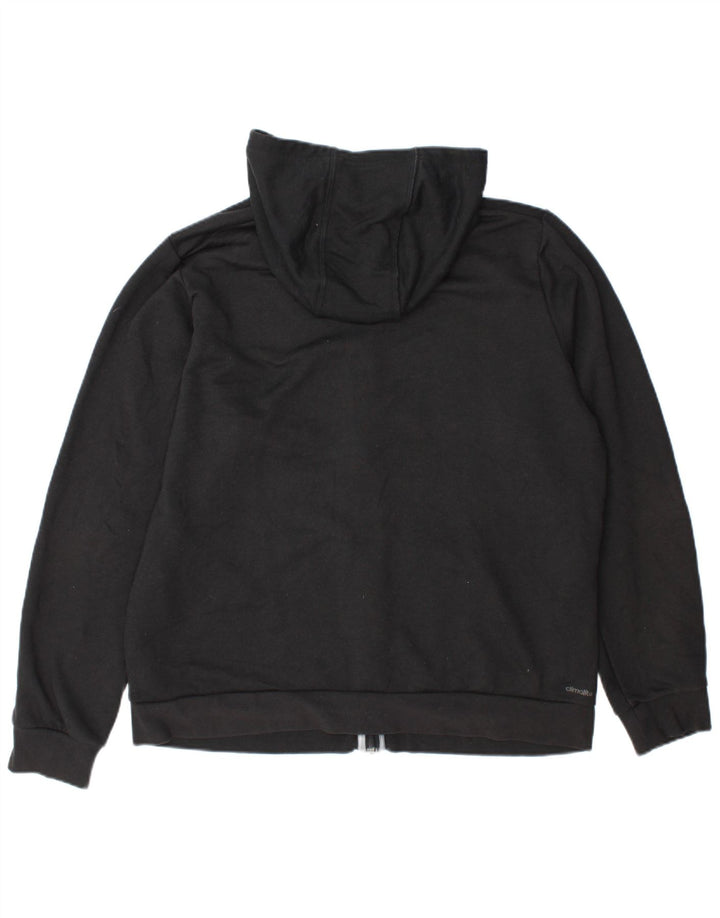 Adidas Herren Graphic Zip Hoodie Pullover XL Grau Polyester