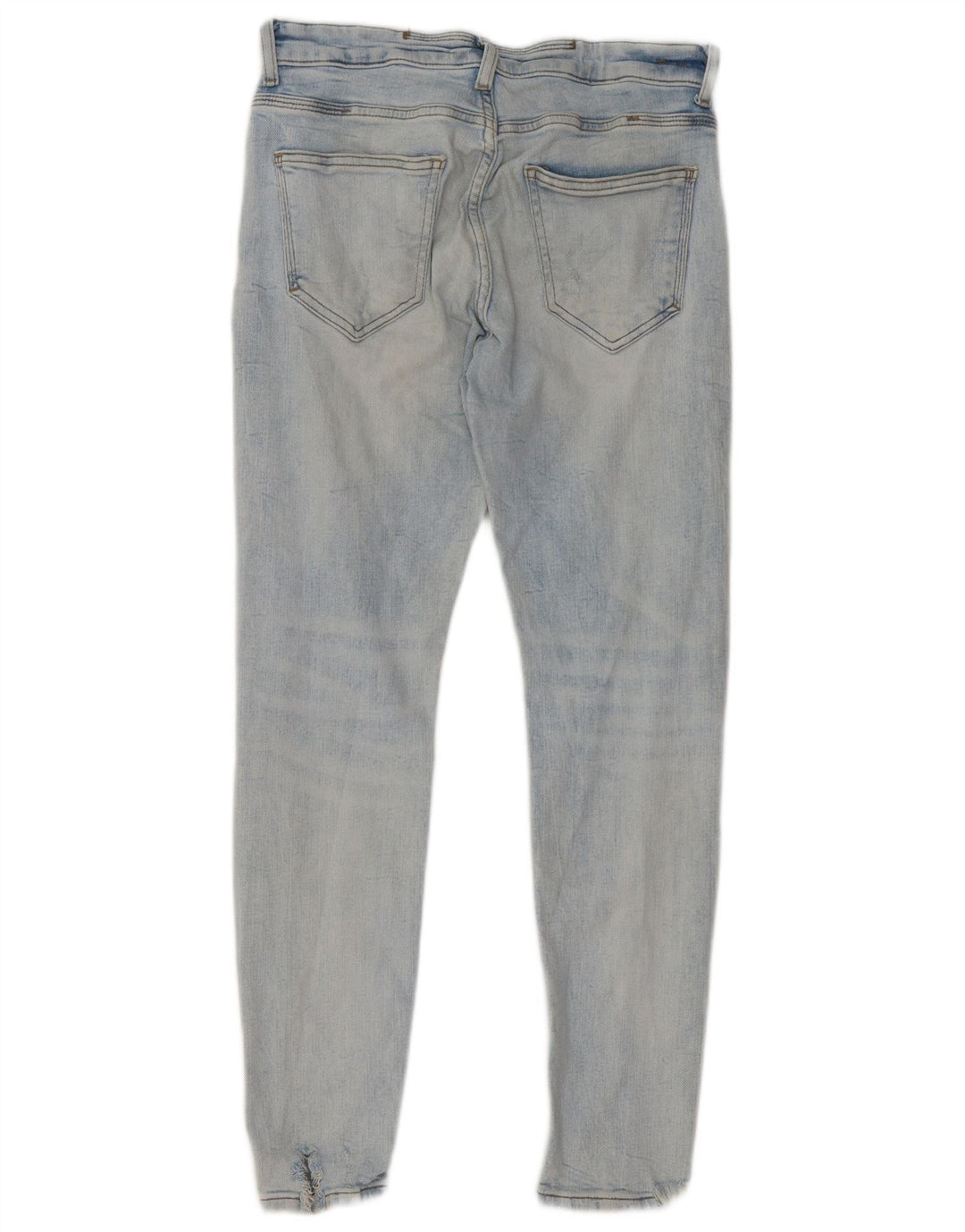 Zara Herren Distressed Skinny Jeans EU 40 Mittel W31 L29 Blau