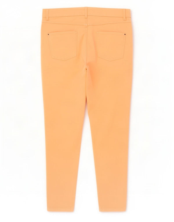 Marks & Spencer Damen Skinny Freizeithose UK 20 2XL W38 L30 Orange
