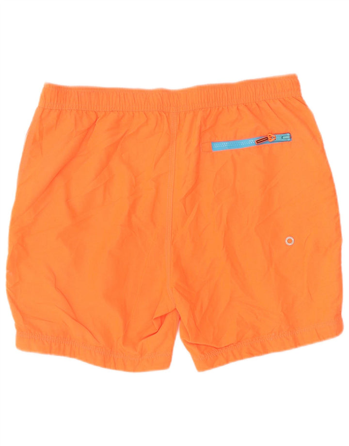 Superdry Herren Graphic Badeshorts XL Orange Polyester