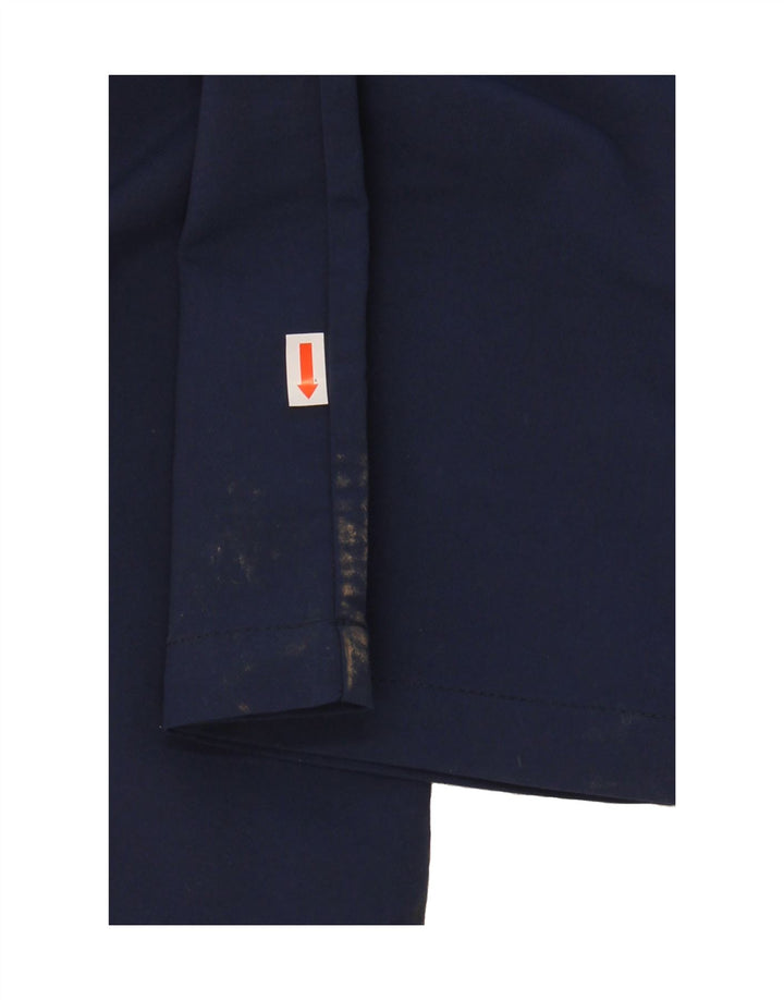 UNDER ARMOUR Mens Straight Chino Trousers W32 L30 Navy Blue Vintage Under Armour and Second-Hand Under Armour from Messina Hembry 