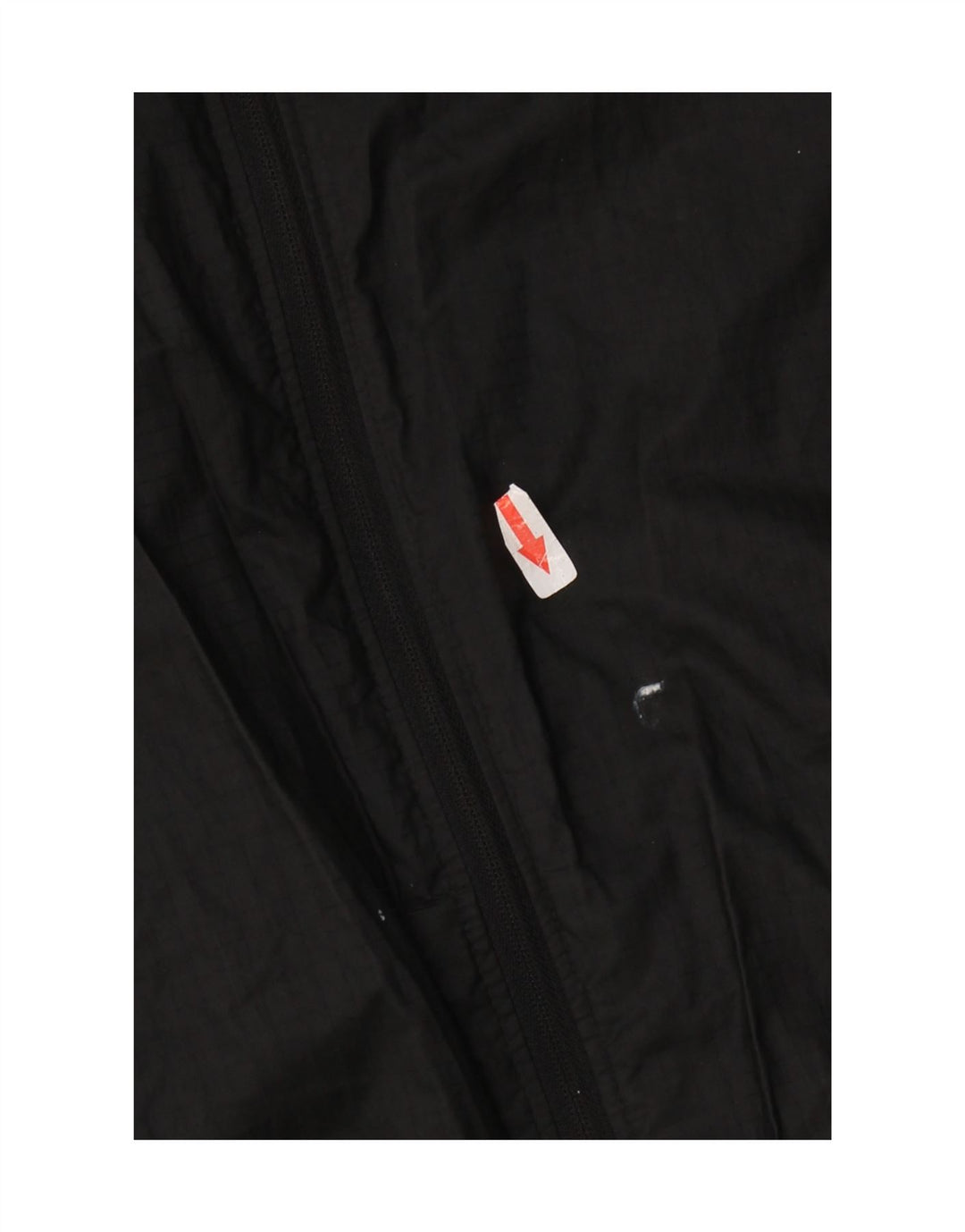 Nike Damen Kapuzen-Regenjacke UK 14 Mittelschwarzes Polyester