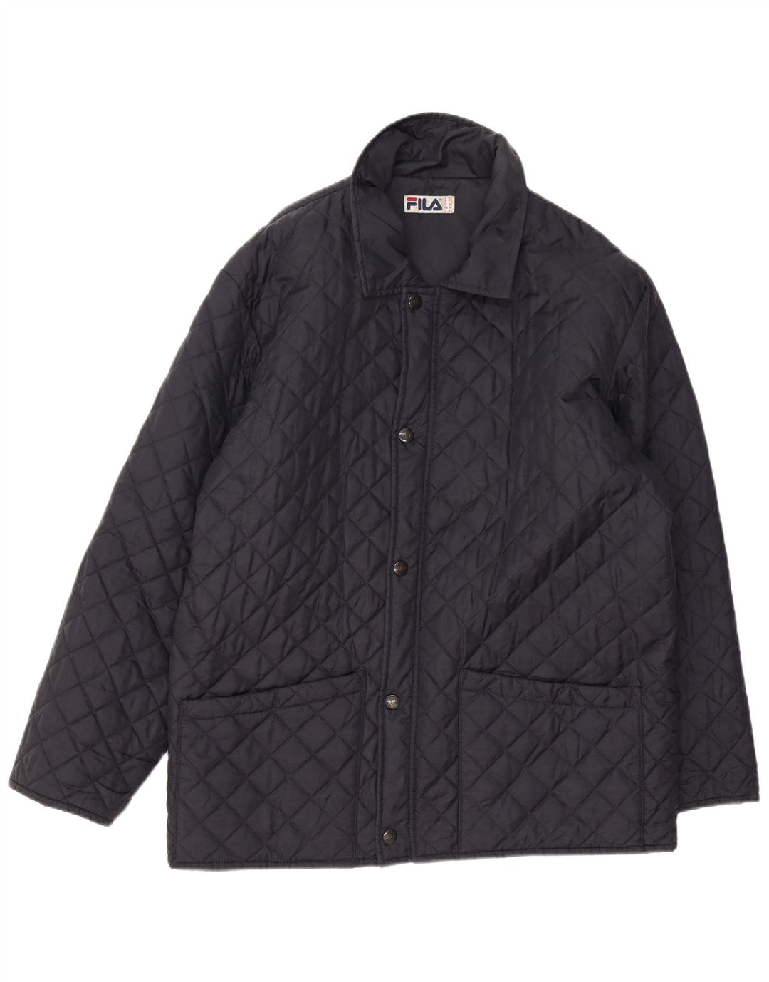 Fila Herren Steppjacke IT 50 Medium Navy Blue Polyamid