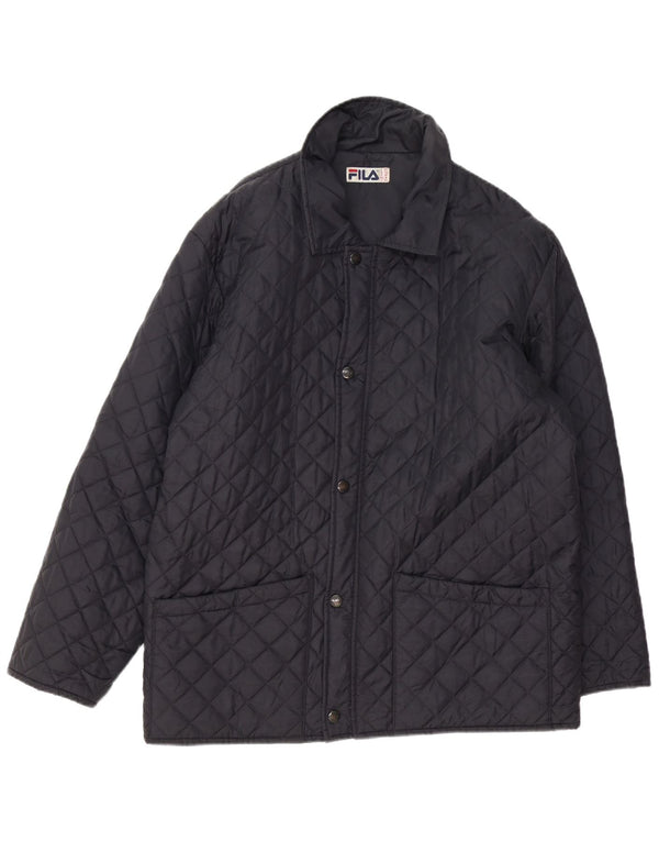 Fila Herren Steppjacke IT 50 Medium Navy Blue Polyamid