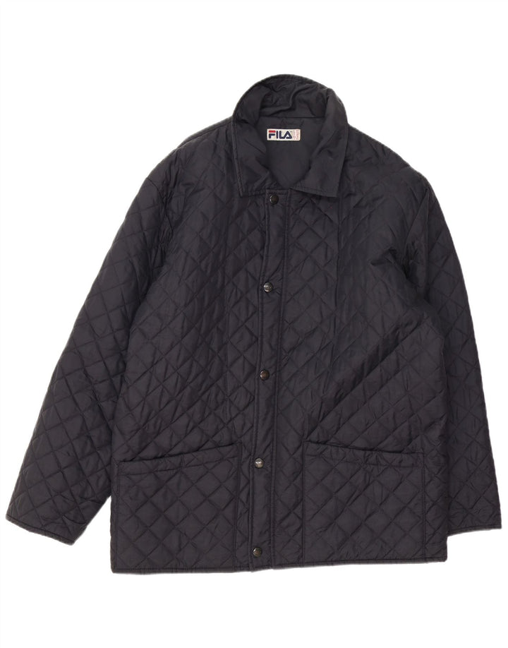Fila Herren Steppjacke IT 50 Medium Navy Blue Polyamid