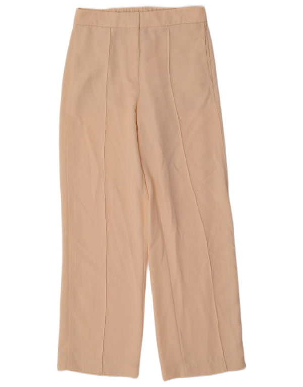 REISS Damen Gerade Chinohose UK 8 Small W30 L30 Beige Polyester