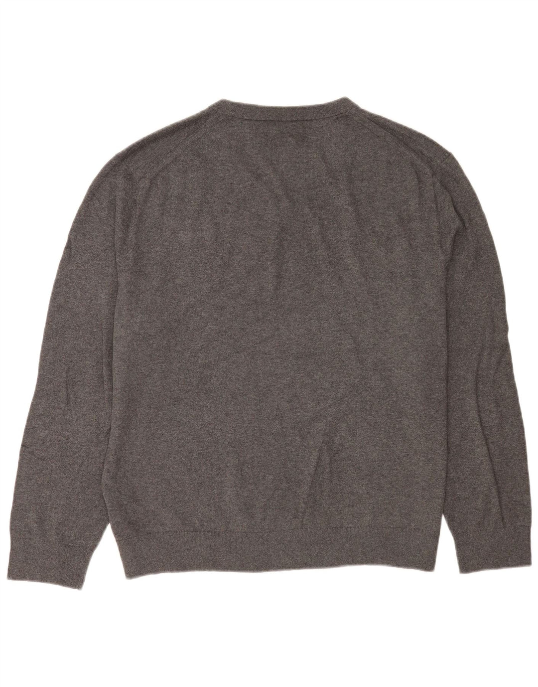 Nautica Herren Navtech V-Ausschnitt Pullover Pullover XL Grau Baumwolle