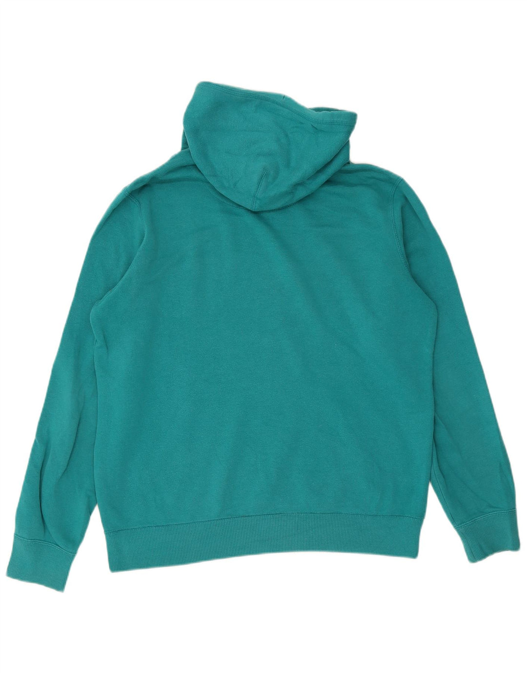 Nike Herren Kapuzenpullover aus mittelgrüner Baumwolle