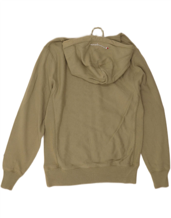 Champion Herren-Kapuzenpullover, Größe S, grüne Baumwolle