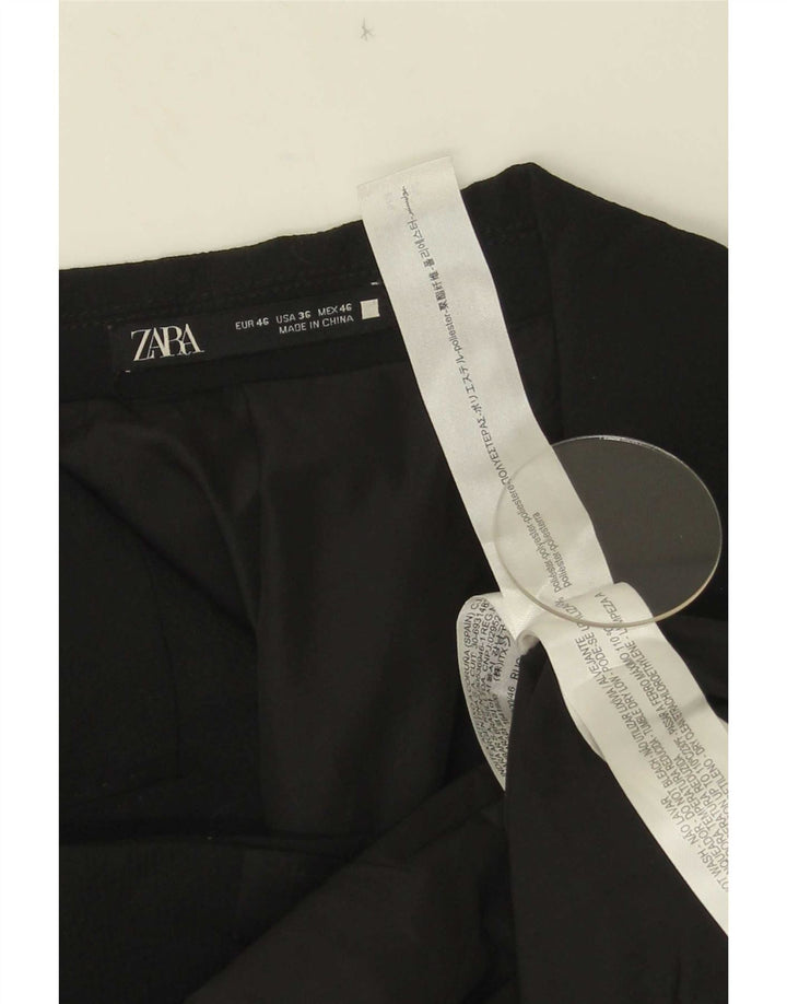 Zweireihiger Herren-Blazer von Zara, EU 46, Größe S, Schwarz, Polyester