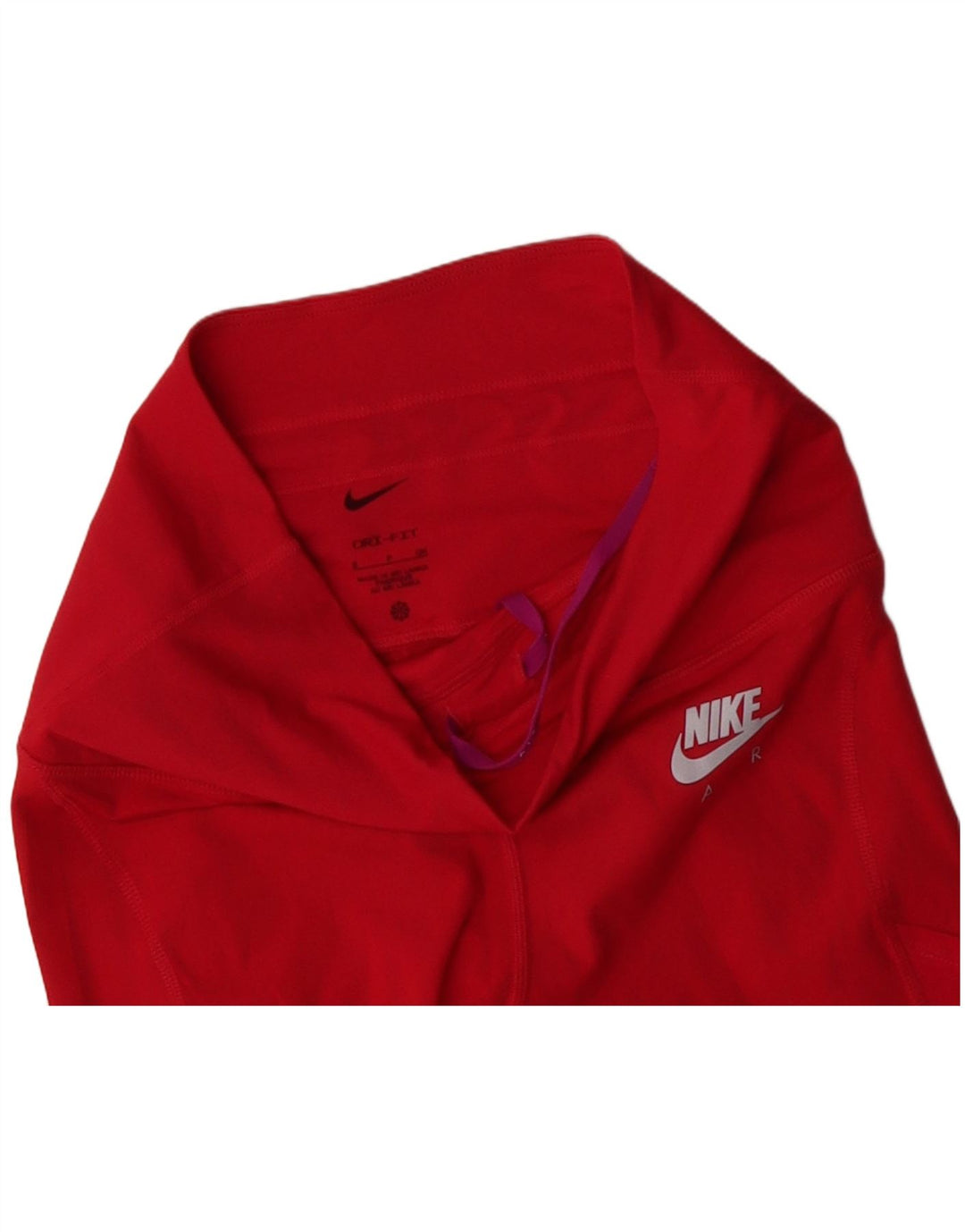 NIKE Damen Dri Fit Leggings UK 8 Small Rot Polyester