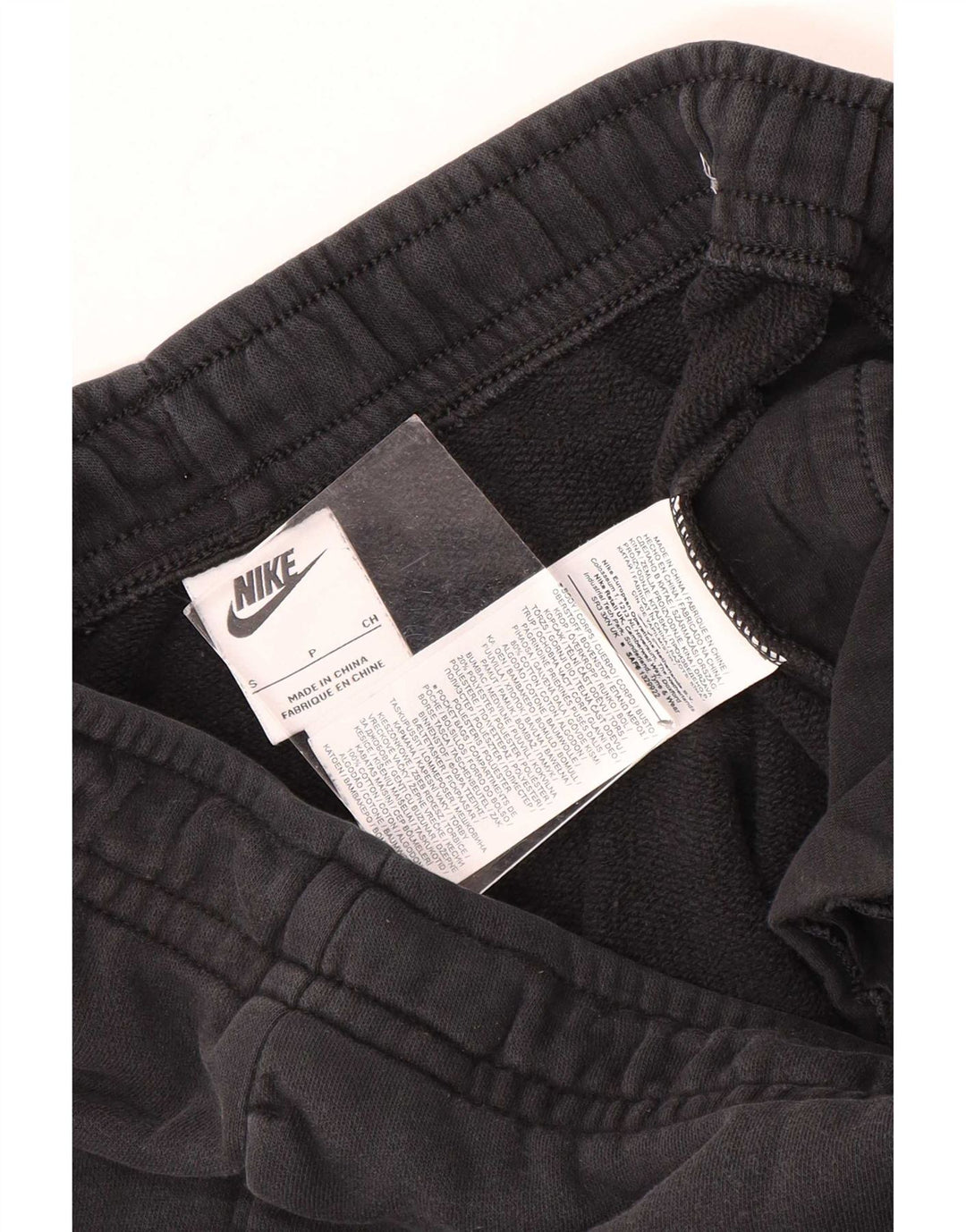 Nike Herren-Trainingshose, Jogginghose, Größe S, Schwarz, Baumwolle
