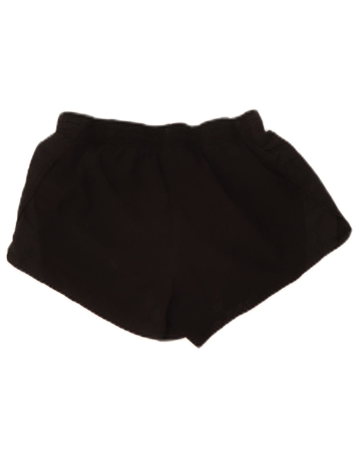 Nike Damen Dri Fit Sport Shorts UK 10 Small Schwarz Polyester