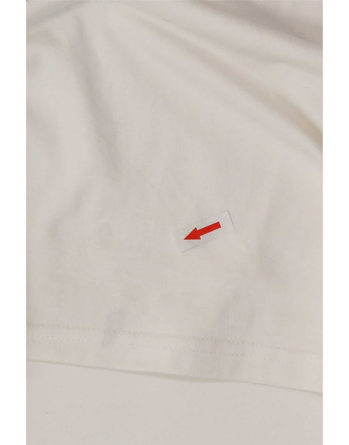Converse Herren-T-Shirt mit Grafik, groß, aus weißer Baumwolle