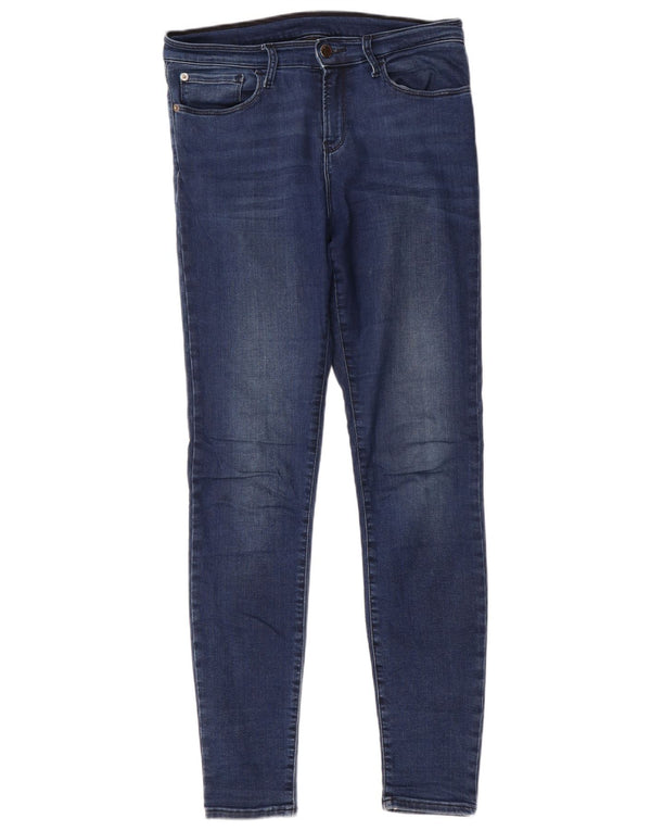 Emporio Armani Damen Skinny Jeans W29 L32 Blaue Baumwolle