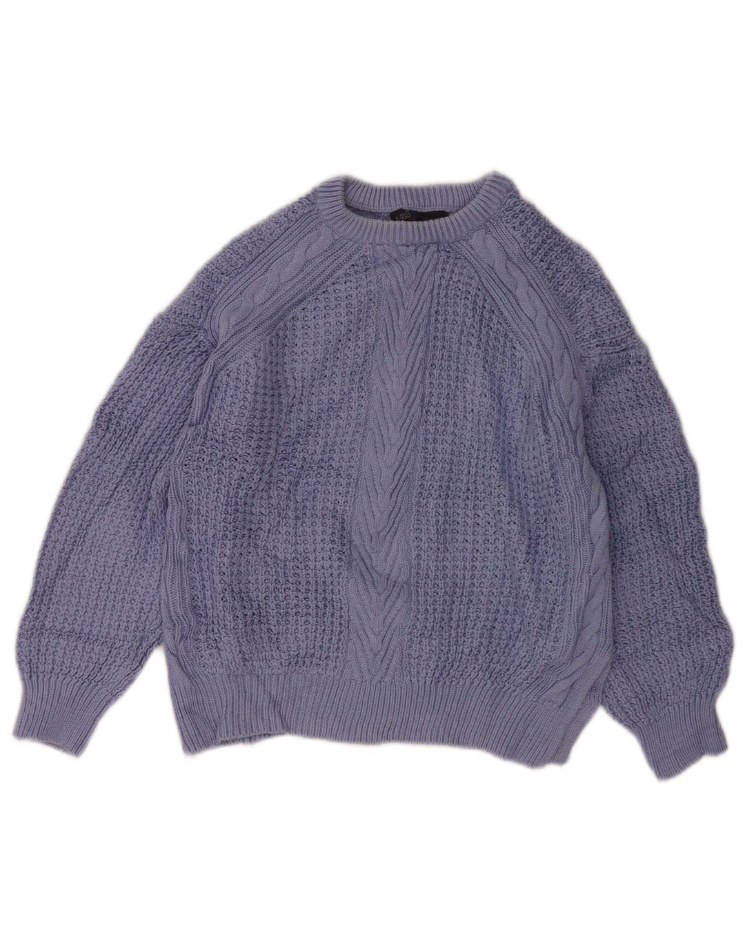 Marks & Spencer Damen-Pullover, übergroß, U-Boot-Ausschnitt, Gr. 8, Lila