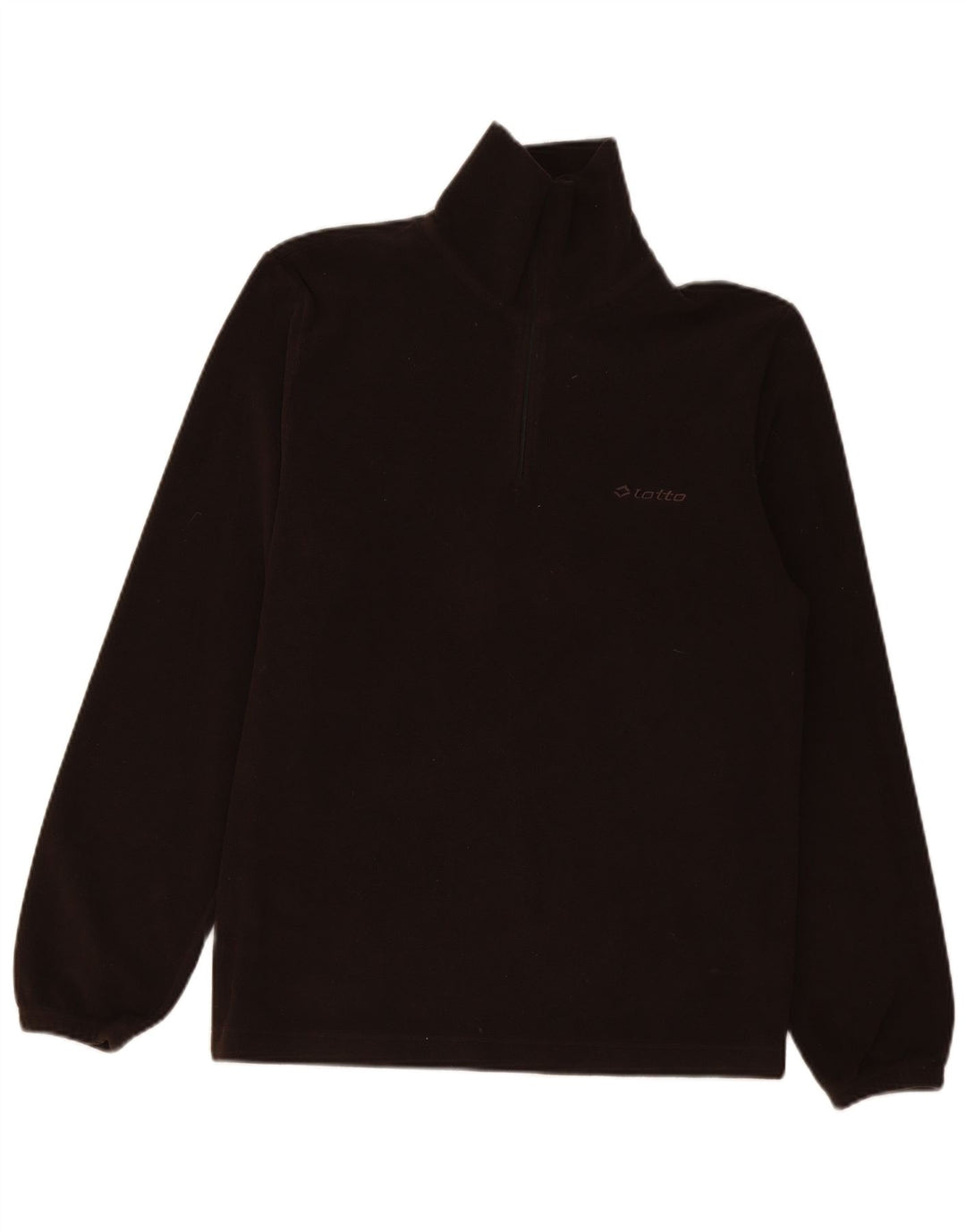 Lotto Herren-Fleecepullover mit Reißverschluss, XL, Braun