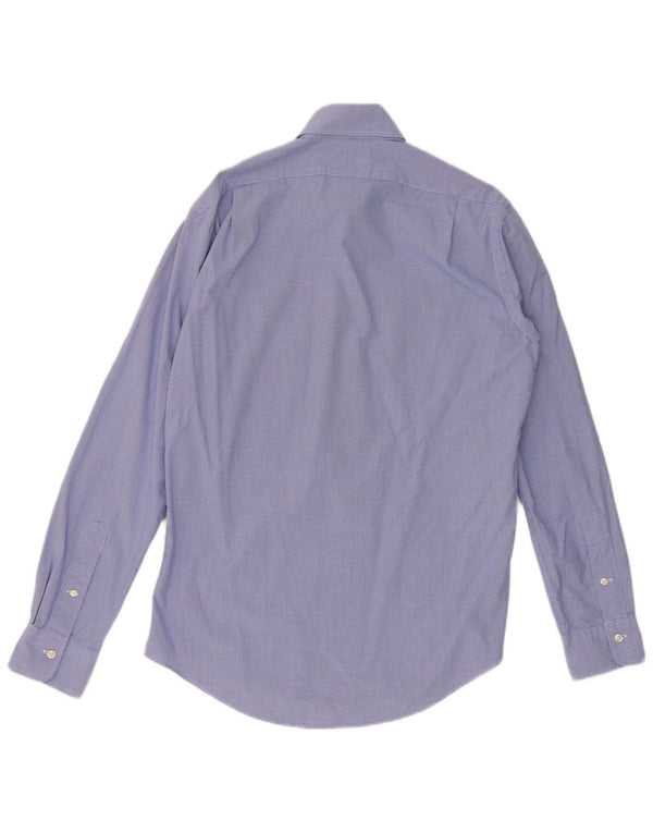 Polo Ralph Lauren Herren Regent Hemd Größe 38 15 Mittelblauer Gingham