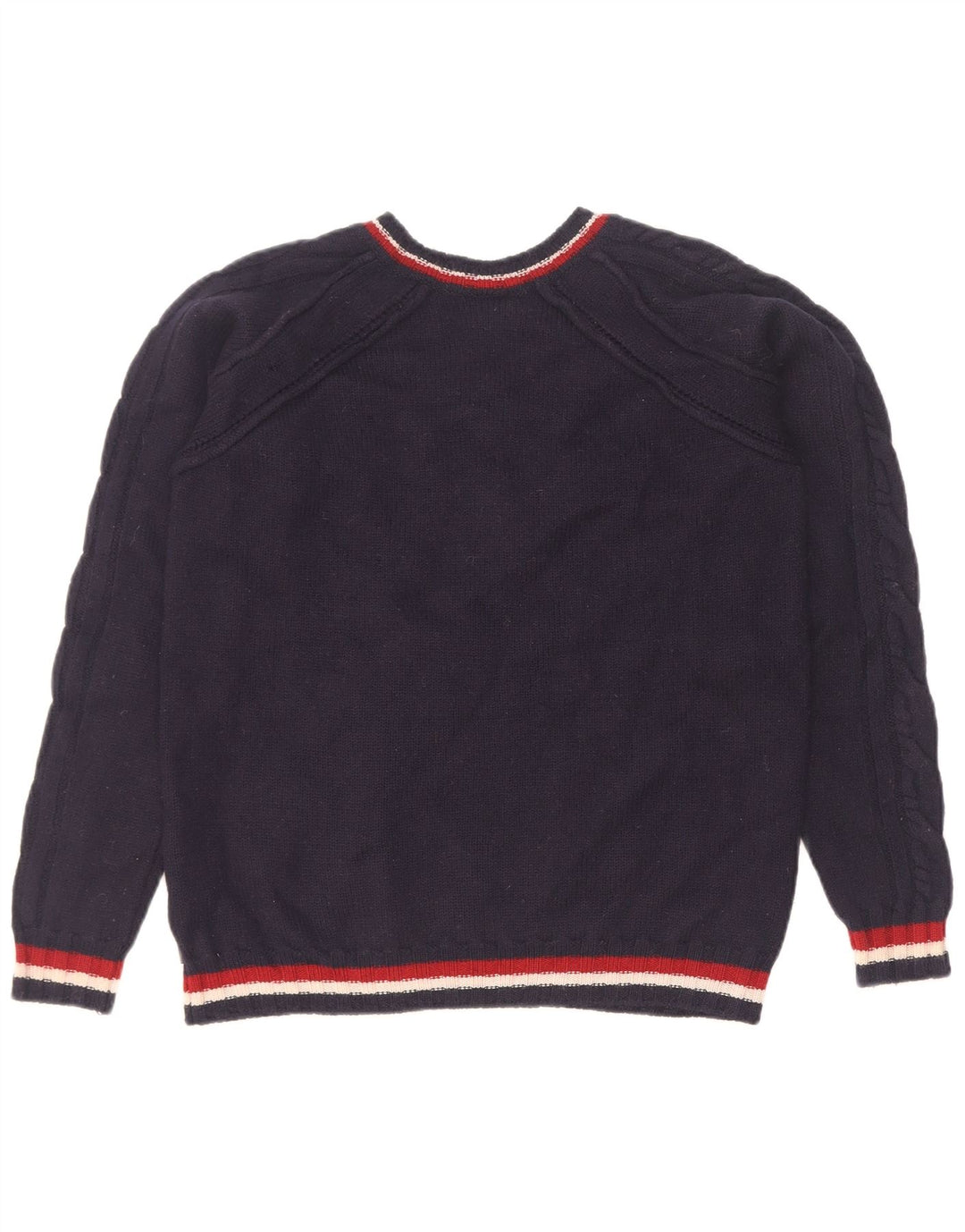 Just Cavalli Damen-Pullover mit V-Ausschnitt, Gr. 14, mittleres Marineblau