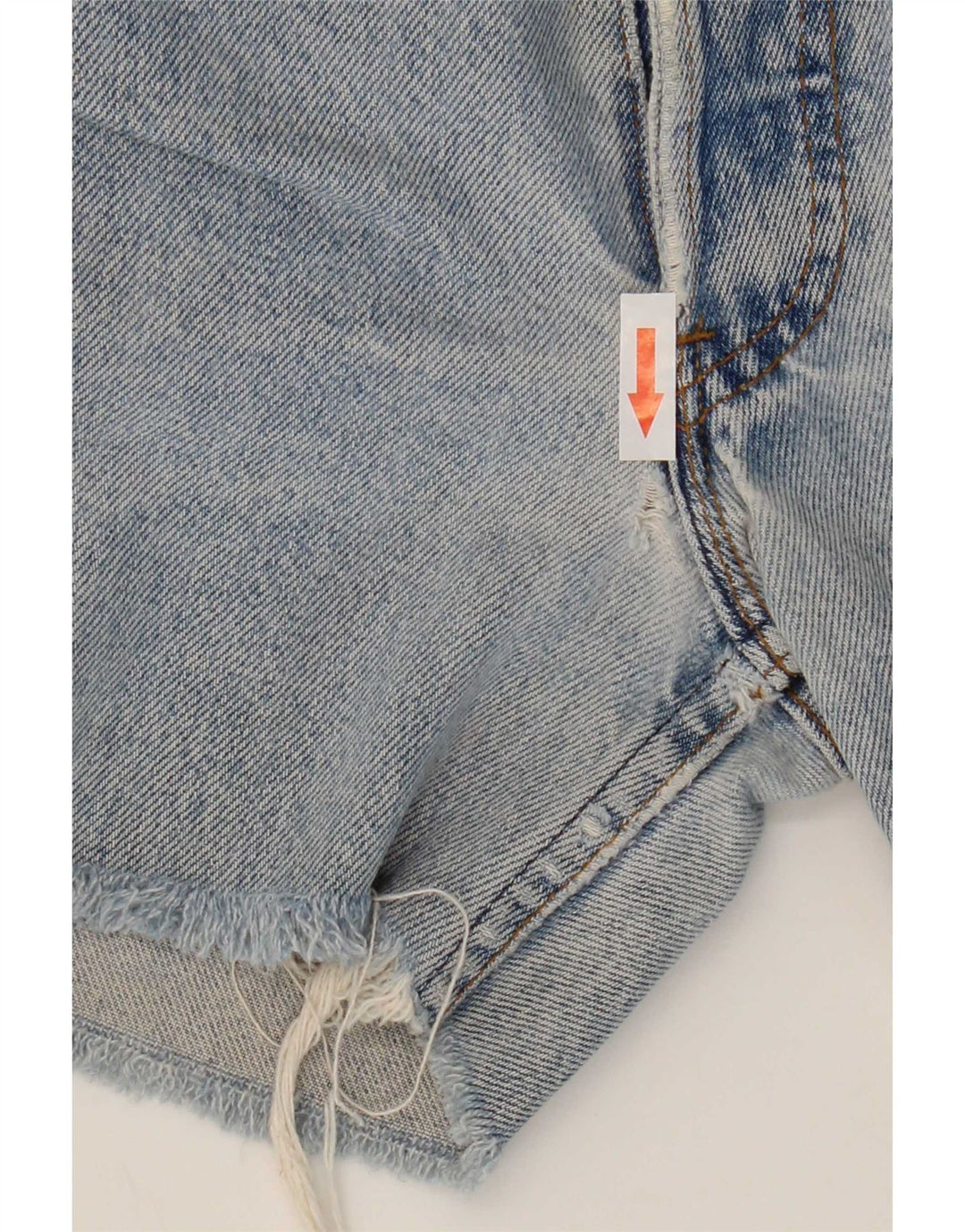 Levi's Damen Jeansshorts W28 Mittelblau