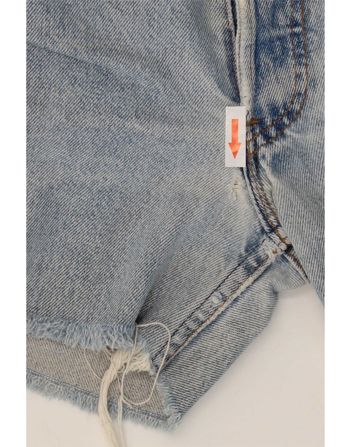 Levi's Damen Jeansshorts W28 Mittelblau